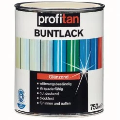 profitan Buntlack - cremeweiß glänzend - 750 ml