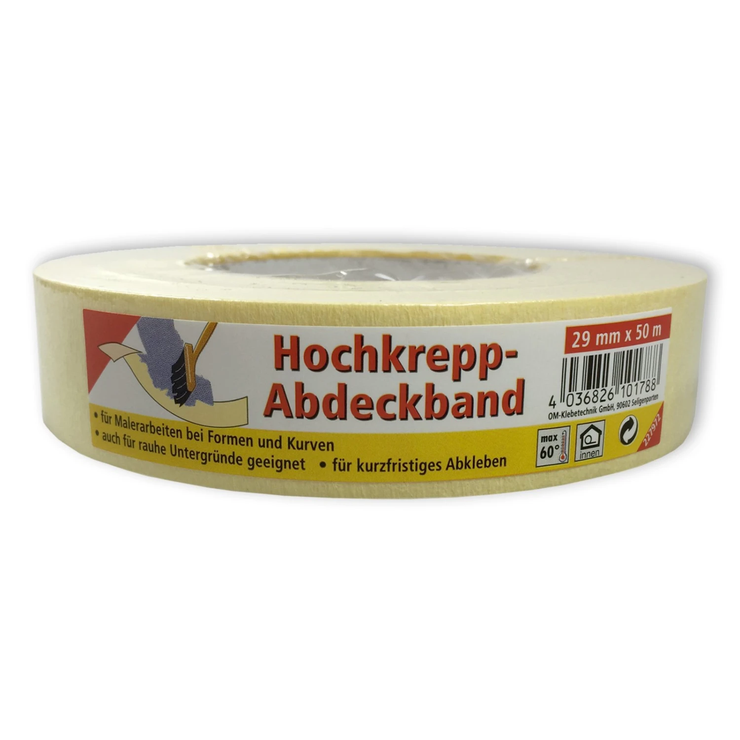 Hochkrepp - 2,9 cm breit - 50 Meter 1 Hochkrepp - 2,9 cm breit - 50 Meter