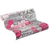 Papiertapete - rosa-grau - Graffiti - 10 Meter
