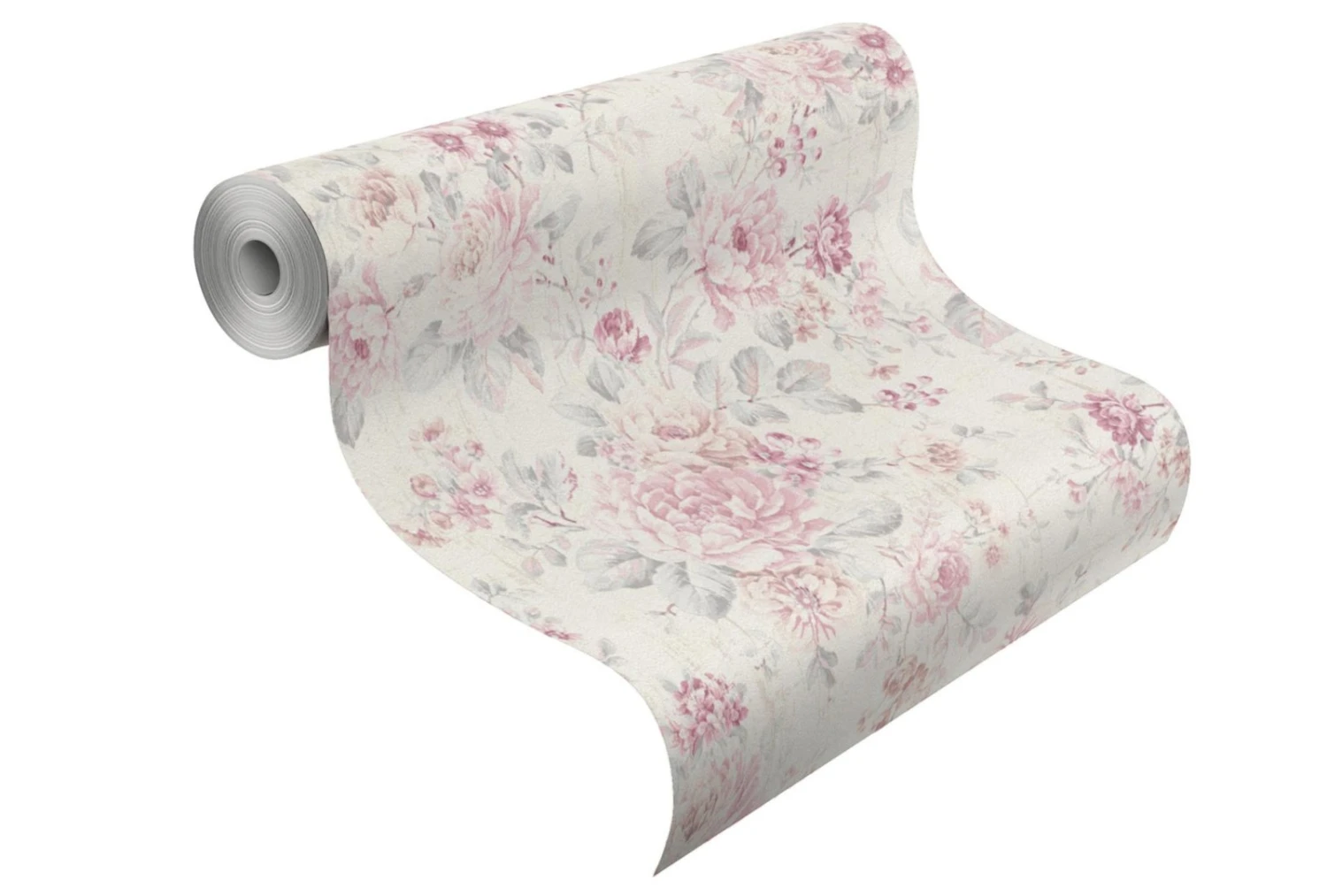 Vliestapete SOUVENIR - rosa-creme - Rosen - 10 Meter 6 Vliestapete SOUVENIR - rosa-creme - Rosen - 10 Meter – Bild 6