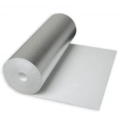 Dämmtapete - silber - Aluoberfläche - wärmereflektierend