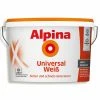 Alpina Universal Weiß - Innenfarbe - 10 Liter