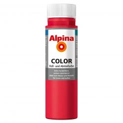Alpina Voll- und Abtönfarbe COLOR - feuerrot - 250 ml