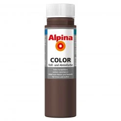 Alpina Voll- und Abtönfarbe COLOR - schokobraun - 250 ml