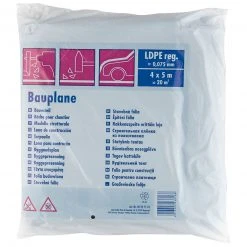 Bauplane - Abdeckplane - 4 x 5 Meter