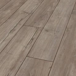 Laminat - Teak Silber - 8 mm - V4-Fuge