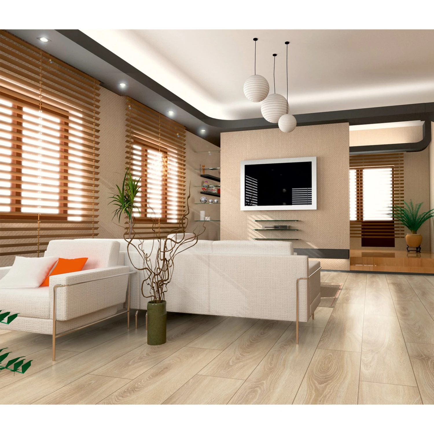 Laminat - Eiche Village - 8 mm - V4 2 Laminat - Eiche Village - 8 mm - V4 – Bild 2