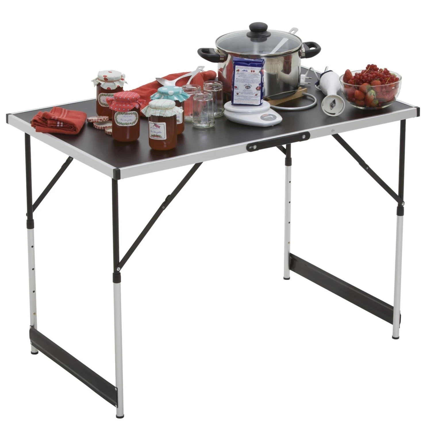 3-teiliges Mehrzwecktisch-Set - Höhen 4-fach verstellbar 2 3-teiliges Mehrzwecktisch-Set - Höhen 4-fach verstellbar – Bild 2