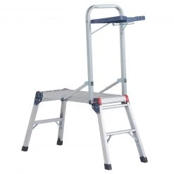 Arbeitsplattform mit Ablage - Aliminium - klappbar