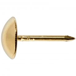 Polsternägel - vermessingt - 60 Stück