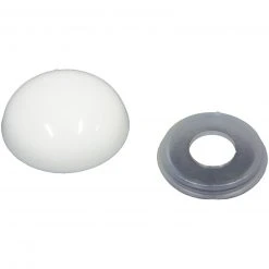 Abdeckkappen - weiß - Ø 15 mm