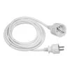 Schuko-Verlängerungskabel - weiß - 3 m lang
