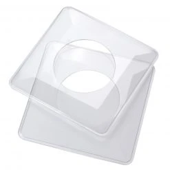 Tapetenschutz - transparent - 2 Stück