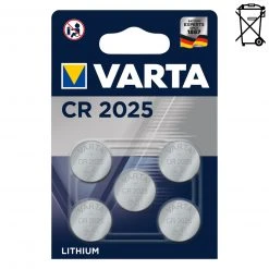 VARTA-Knopfzellen - CR2025 - 5er Pack