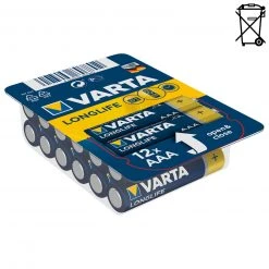 VARTA-Batterien - LONGLIFE AAA - 12er-Pack