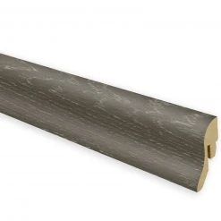 Sockelleiste - schwarz-weiß - 250 cm lang