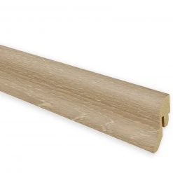 Sockelleiste - Eiche-braun - 250 cm lang