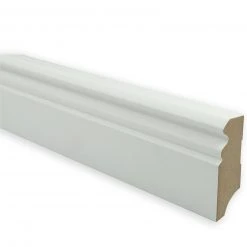 Sockelleiste - weiß - 250 cm lang