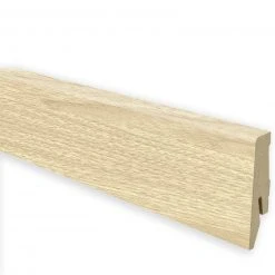 Sockelleiste - Eiche-Village-grau - 250 cm lang