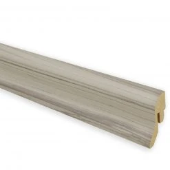 Sockelleiste - Eiche-graubraun - 250 cm lang