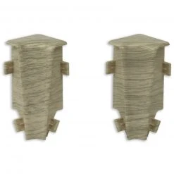 profitan 2er-Set Innenecke - Eiche Arizona - für Sockelleiste K58