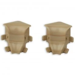 profitan 2er-Set Innenecken - Ahorn - für Sockelleisten: 40 mm hoch