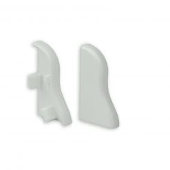 profitan 2er-Set Endkappen - weiß - für Sockelleisten: 40 mm hoch