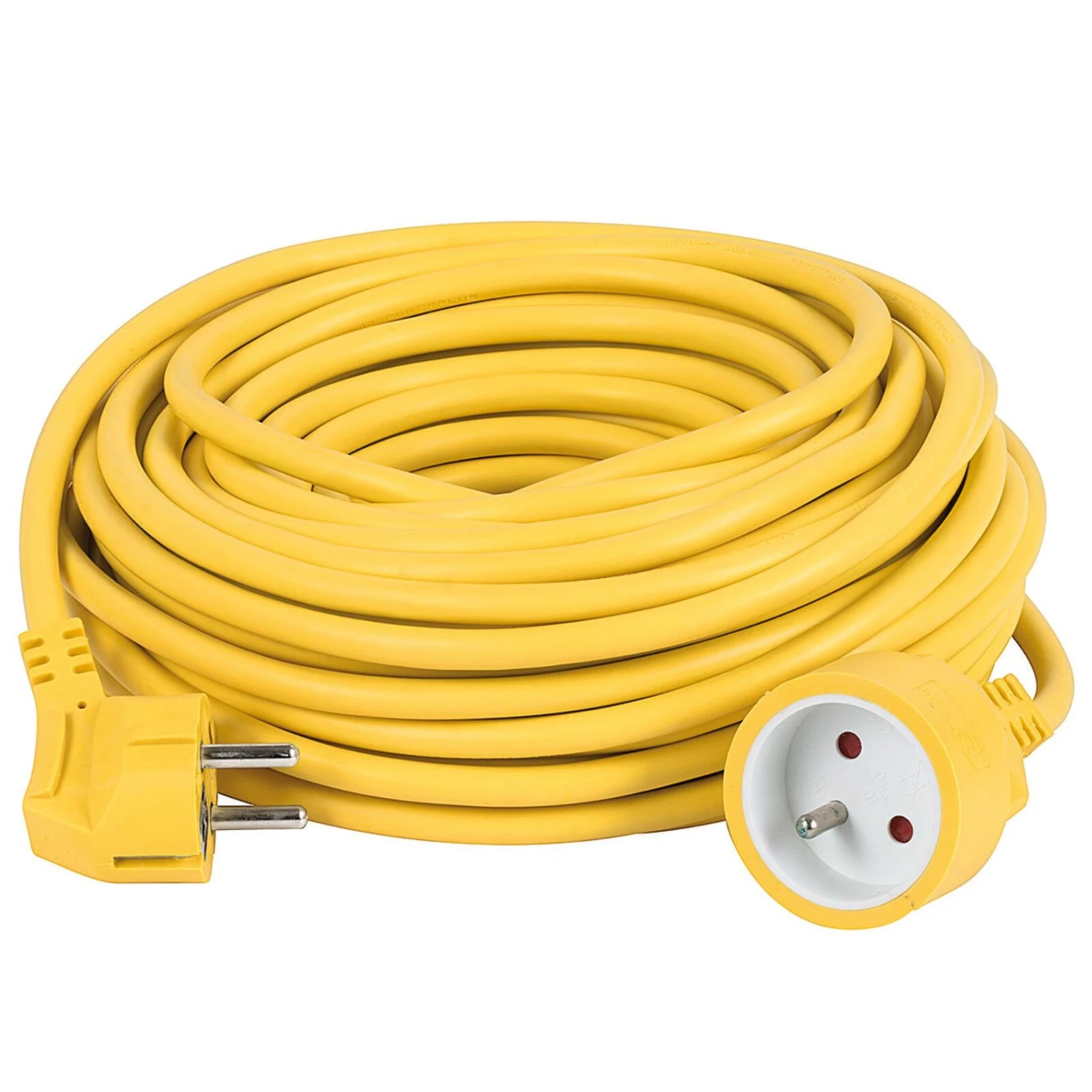 Verlängerungskabel POWXG87106 - gelb - 20 Meter 1 Verlängerungskabel POWXG87106 - gelb - 20 Meter