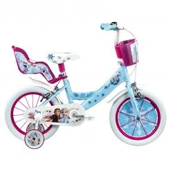 Kinderfahrrad FROZEN 14'' - hellblau - 26 cm