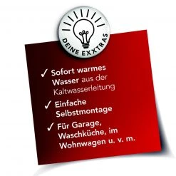 MAXXMEE Warm- & Kaltwasserarmatur - Edelstahl -Baumarkt Verkaufsgeschäft 2791002200 11 1600Wx1600H