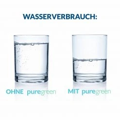 PUREGREEN Wassersparer - Duschaufsatz - chromfarbig -Baumarkt Verkaufsgeschäft 2791005300 04 1600Wx1600H
