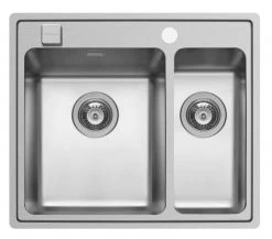 Einbauspüle PELLA - Edelstahl - Unterschränke ab 60 cm