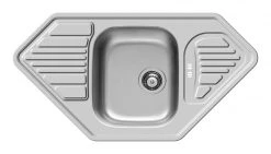 Eckspüle MEDUSA CORNER - Edelstahl - Unterschränke ab 45 cm