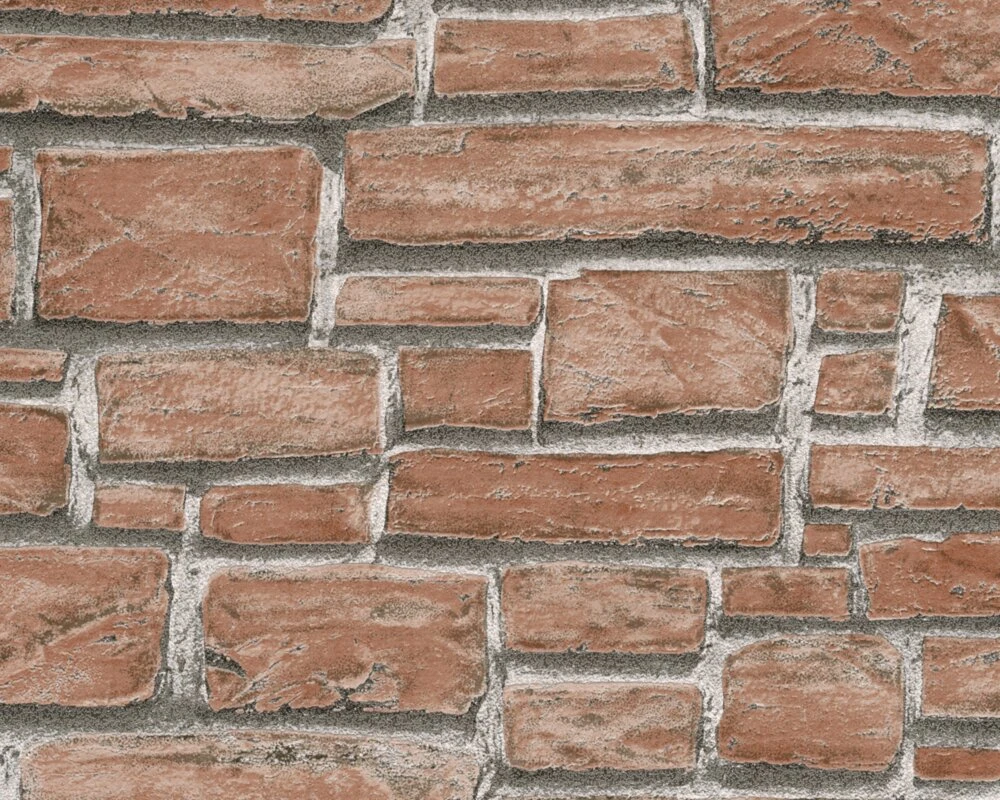 Papiertapete DEKORA NATUR 6 - Mauer - braun - 10 Meter 1 Papiertapete DEKORA NATUR 6 - Mauer - braun - 10 Meter