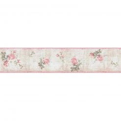 Papier-Borte DJOOZ - rosa-beige - 5 Meter