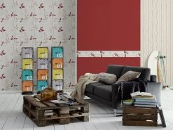 Borte AVENZIO 4 - rot - Vlies - 17 cm -Baumarkt Verkaufsgeschäft 9000981100 03 1600Wx1600H