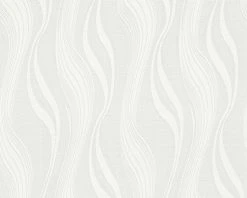 Vliestapete SIMPLY WHITE 3 - weiß - 10 Meter