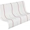 Vliestapete AVENZIO 4 - rot-creme -10 Meter