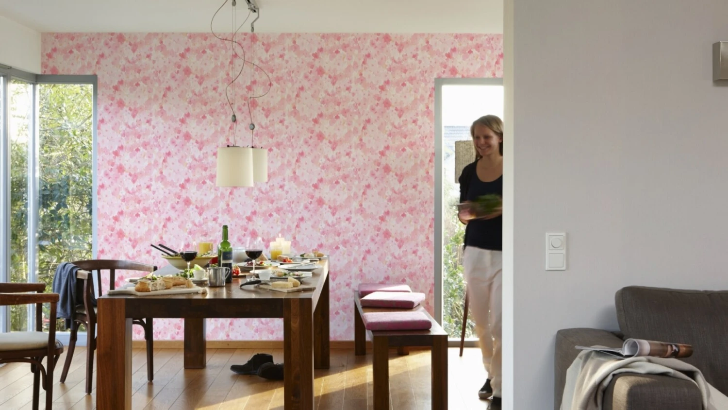 Tapete BOYS & GIRLS 5 - weiß - 10 Meter 3 Tapete BOYS & GIRLS 5 - weiß - 10 Meter – Bild 3