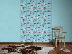 Tapete BOYS & GIRLS 5 - blau - Autos - 10 Meter -Baumarkt Verkaufsgeschäft 9001017500 03 1600Wx1600H