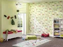 Tapete BOYS & GIRLS 5 - grün - Autos - 10 Meter -Baumarkt Verkaufsgeschäft 9001017600 03 1600Wx1600H