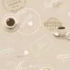 Vinyltapete SIMPLY DECOR - Kaffee - beige-braun - 10 Meter
