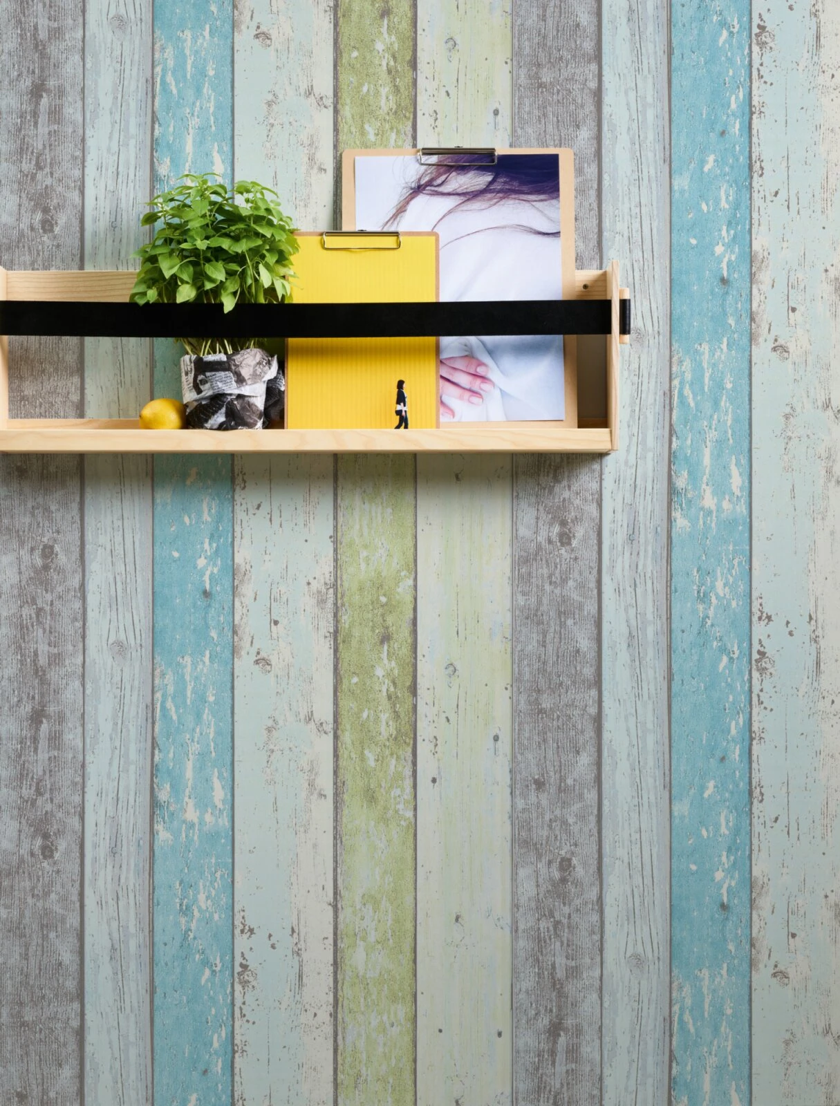 Vinyltapete BEST OF WOOD´N STONE - blau-grün - Holz - 10 Meter 4 Vinyltapete BEST OF WOOD´N STONE - blau-grün - Holz - 10 Meter – Bild 4