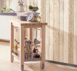Vinyltapete BEST OF WOOD´N STONE - braun-beige - Holz - 10 Meter -Baumarkt Verkaufsgeschäft 9001026600 03 1600Wx1600H