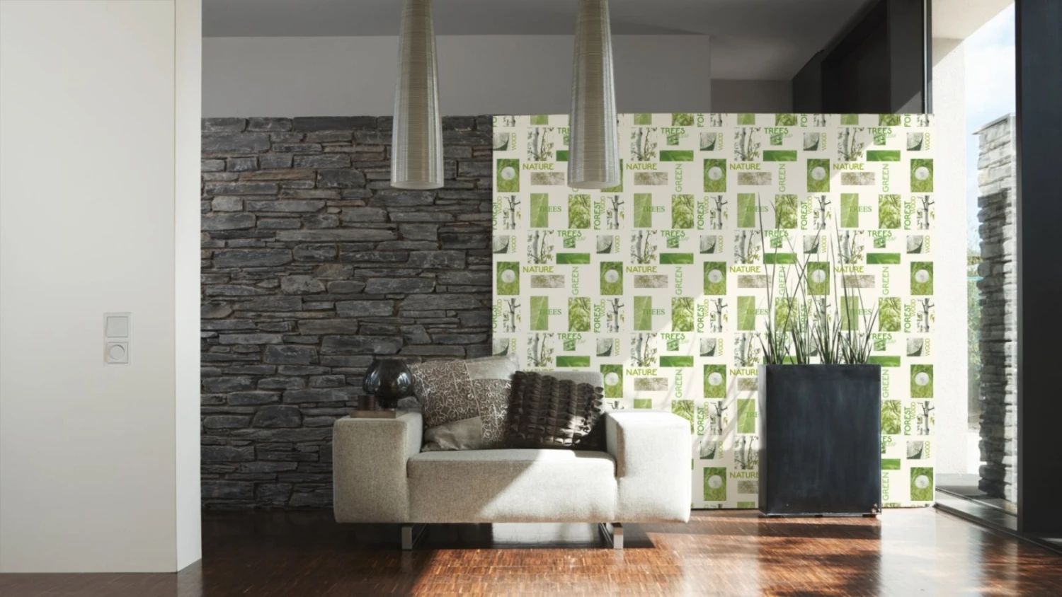 Vliestapete SCANDINAVIAN 2 - weiß uni - 10 Meter 4 Vliestapete SCANDINAVIAN 2 - weiß uni - 10 Meter – Bild 4