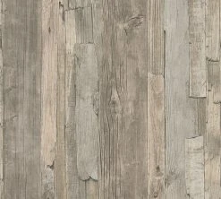 Vinyltapete BEST OF WOOD´N STONE - Holz - beige-braun - 10 Meter