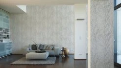 Vliestapete LIFE 3 - weiß-metallic - 10 Meter -Baumarkt Verkaufsgeschäft 9001065400 03 1600Wx1600H