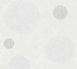 Vliestapete BLACK & WHITE 3 - grau - 10 Meter