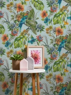 Vinyltapete FARO 4 - Pflanzen - blau-bunt - 10 Meter 5 Vinyltapete FARO 4 - Pflanzen - blau-bunt - 10 Meter -Baumarkt Verkaufsgeschäft 9001077100 04 1600Wx1600H