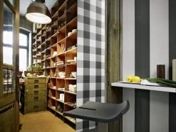 Vliestapete BLACK & WHITE 3 - grau-weiß - 10 Meter -Baumarkt Verkaufsgeschäft 9001079900 03 1600Wx1600H